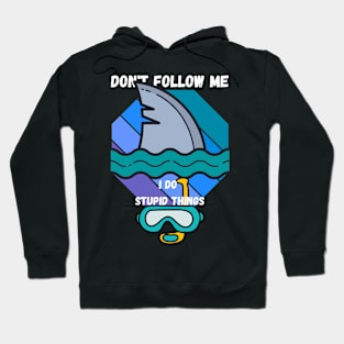 Diving With Sharks Hoodie